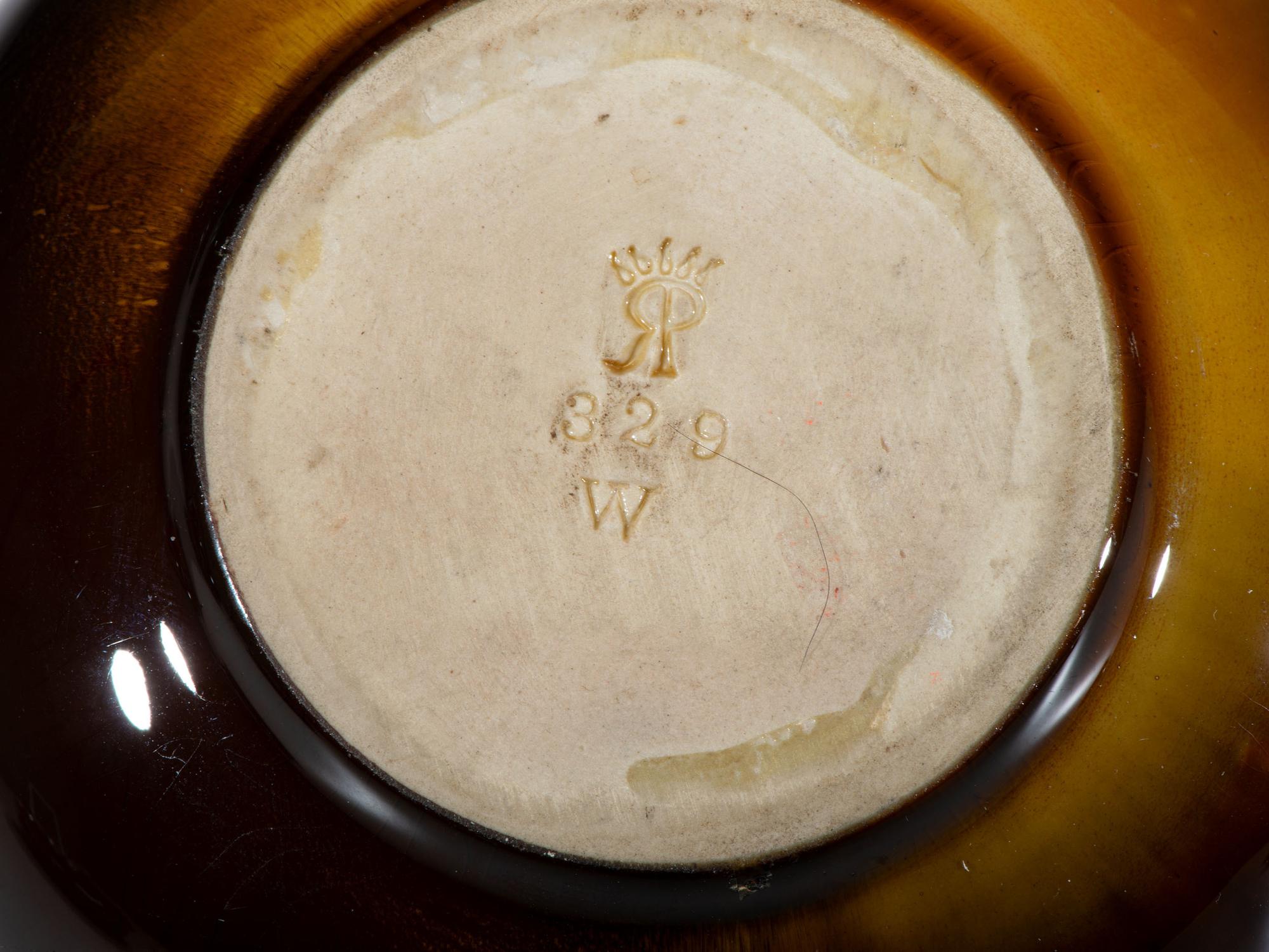 Six Rookwood Pottery Table Articles, Including an Artist Decorated Example