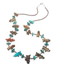 Single-Strand Bear Fetish Necklace Lot is located and will ship from Denver, Colorado.