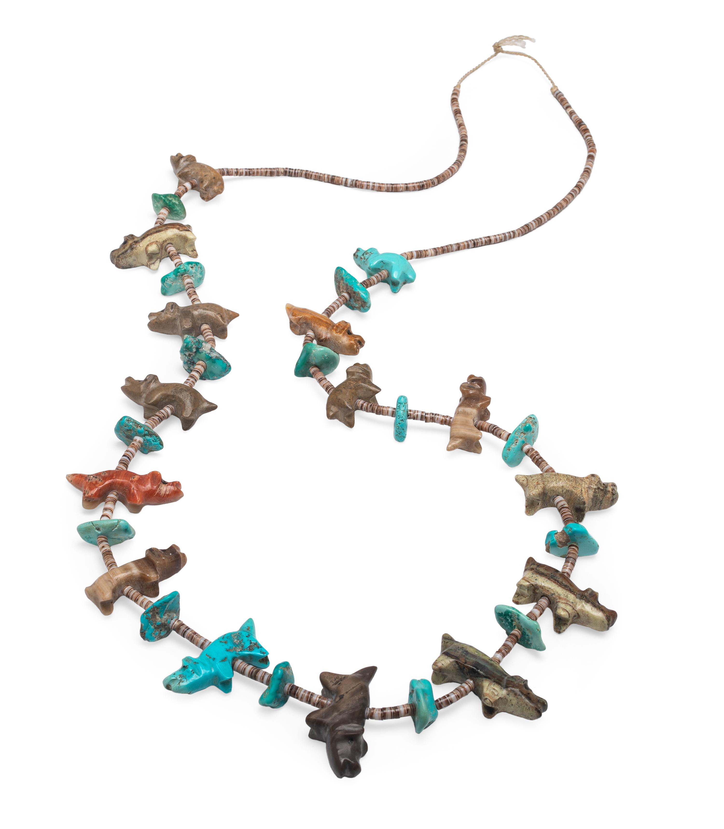 Single-Strand Bear Fetish Necklace Lot is located and will ship from Denver, Colorado.