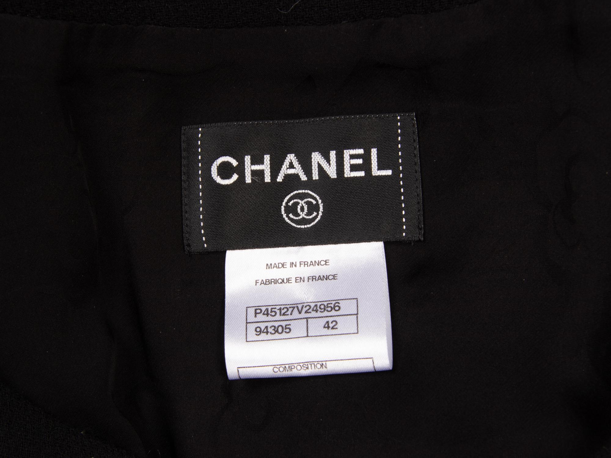 Chanel, Long Sleeve Wool Dress
