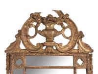An Italian Neoclassical Giltwood Mirror