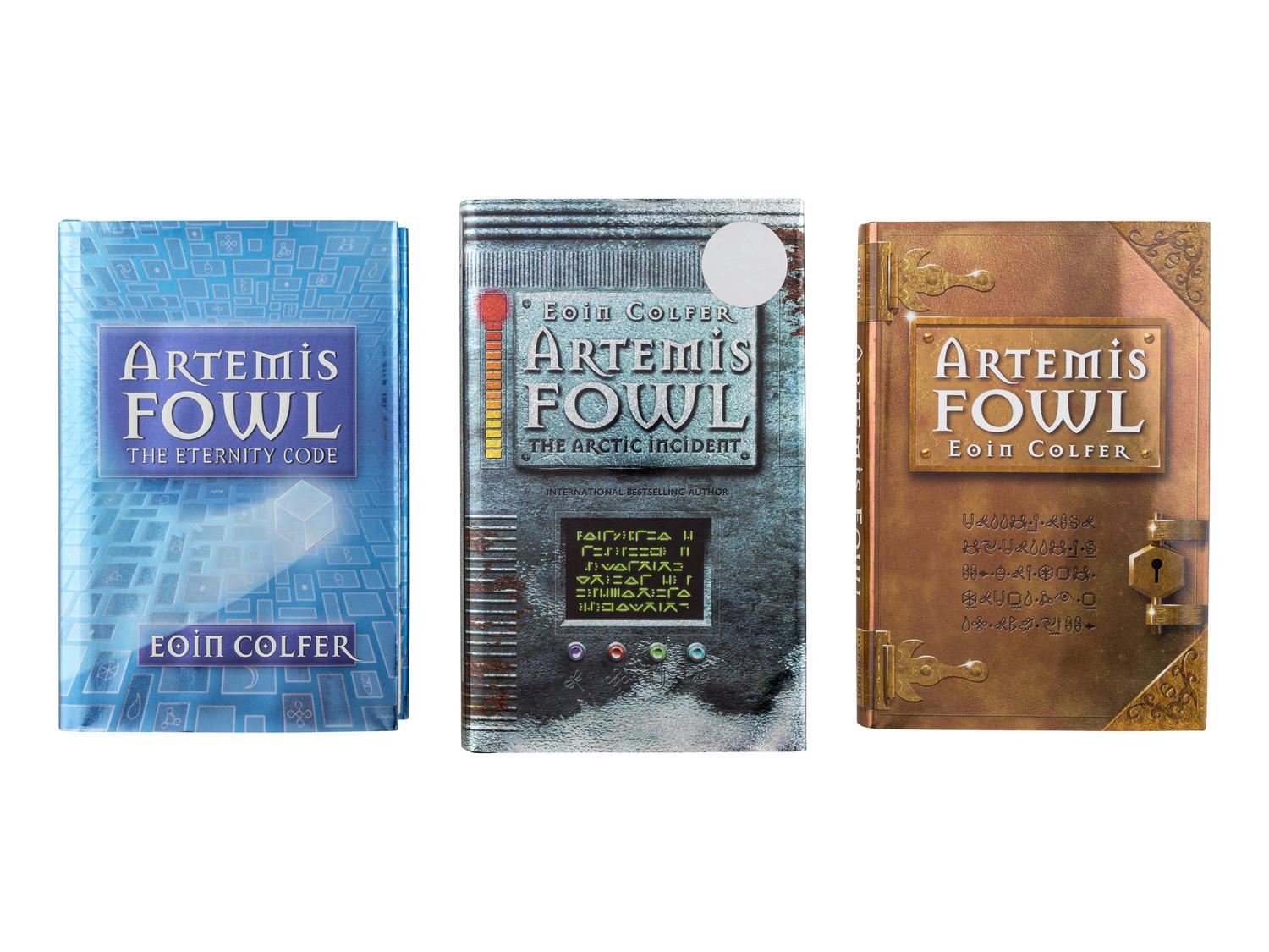 COLFER, Eoin (b. 1965). A group of the first 3 books in the Artemis Fowl series, ALL SIGNED, comprising:
