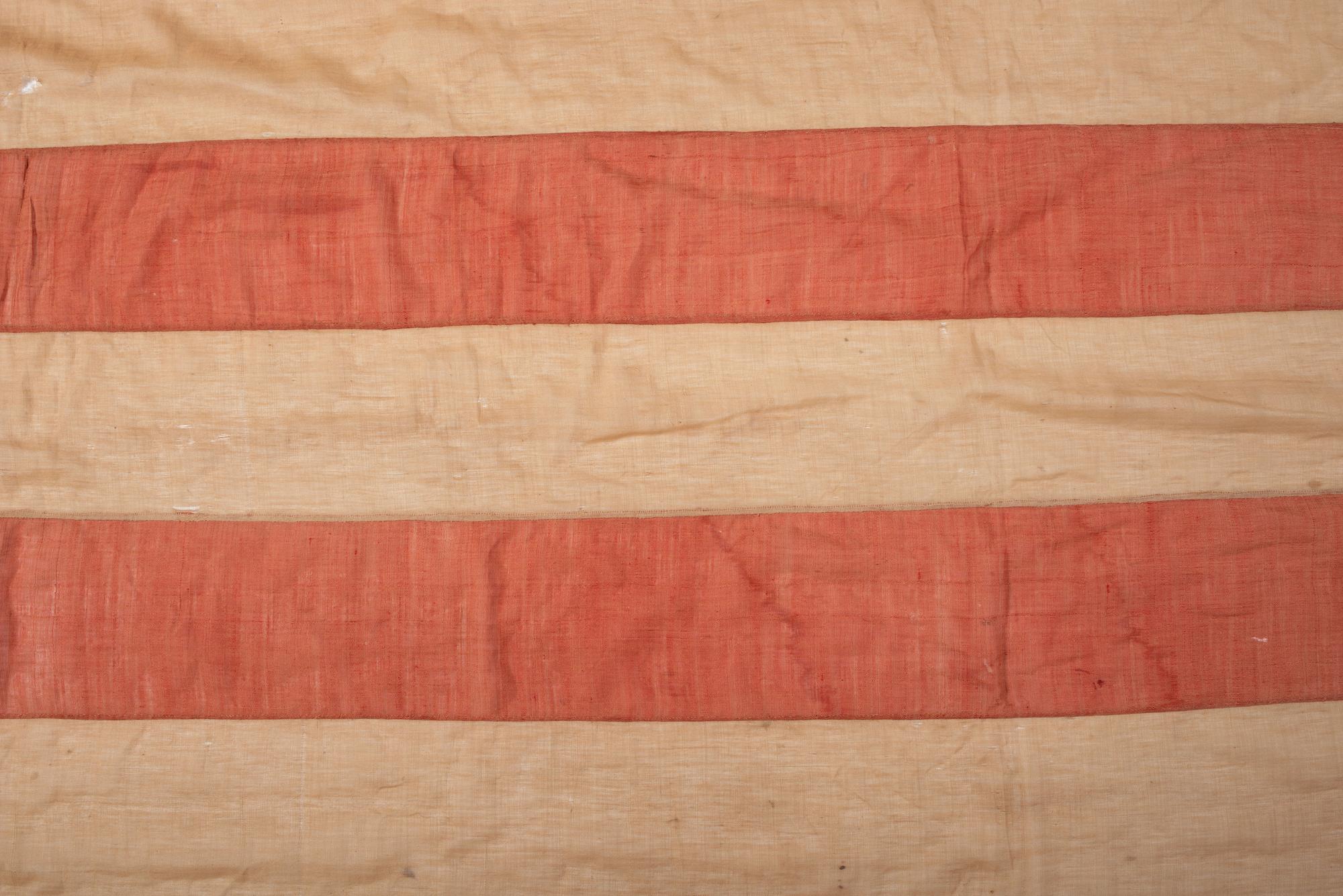 [FLAGS] -- [CIVIL WAR]. 34-star "Great Star" pattern American flag. Ca 1861-1863.