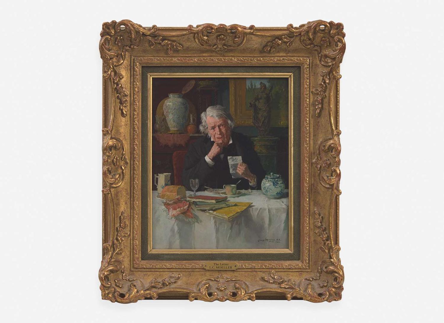 Louis Charles Moeller (American, 1855–1930) - The Letter