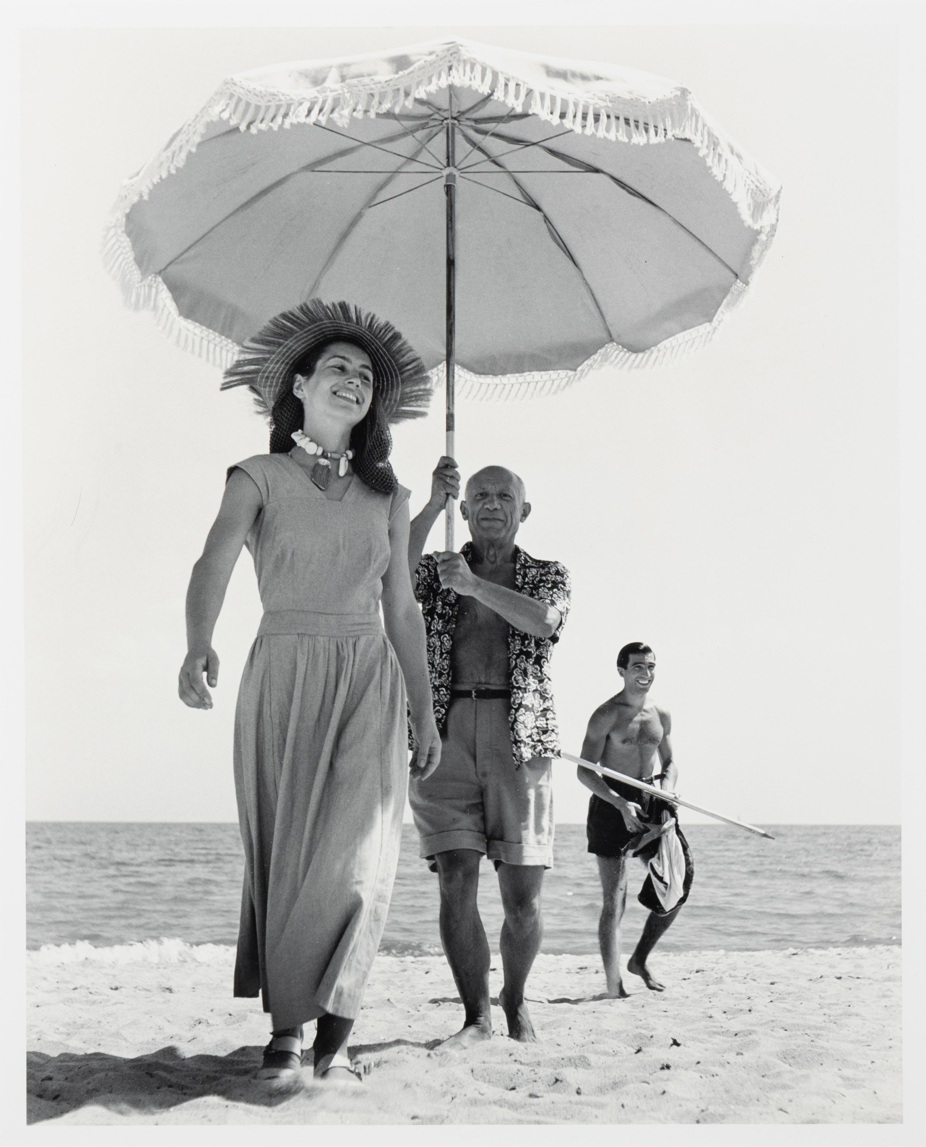 Robert Capa (Hungarian, 1913–1954) — Pablo Picasso and Françoise Gilot, 1948