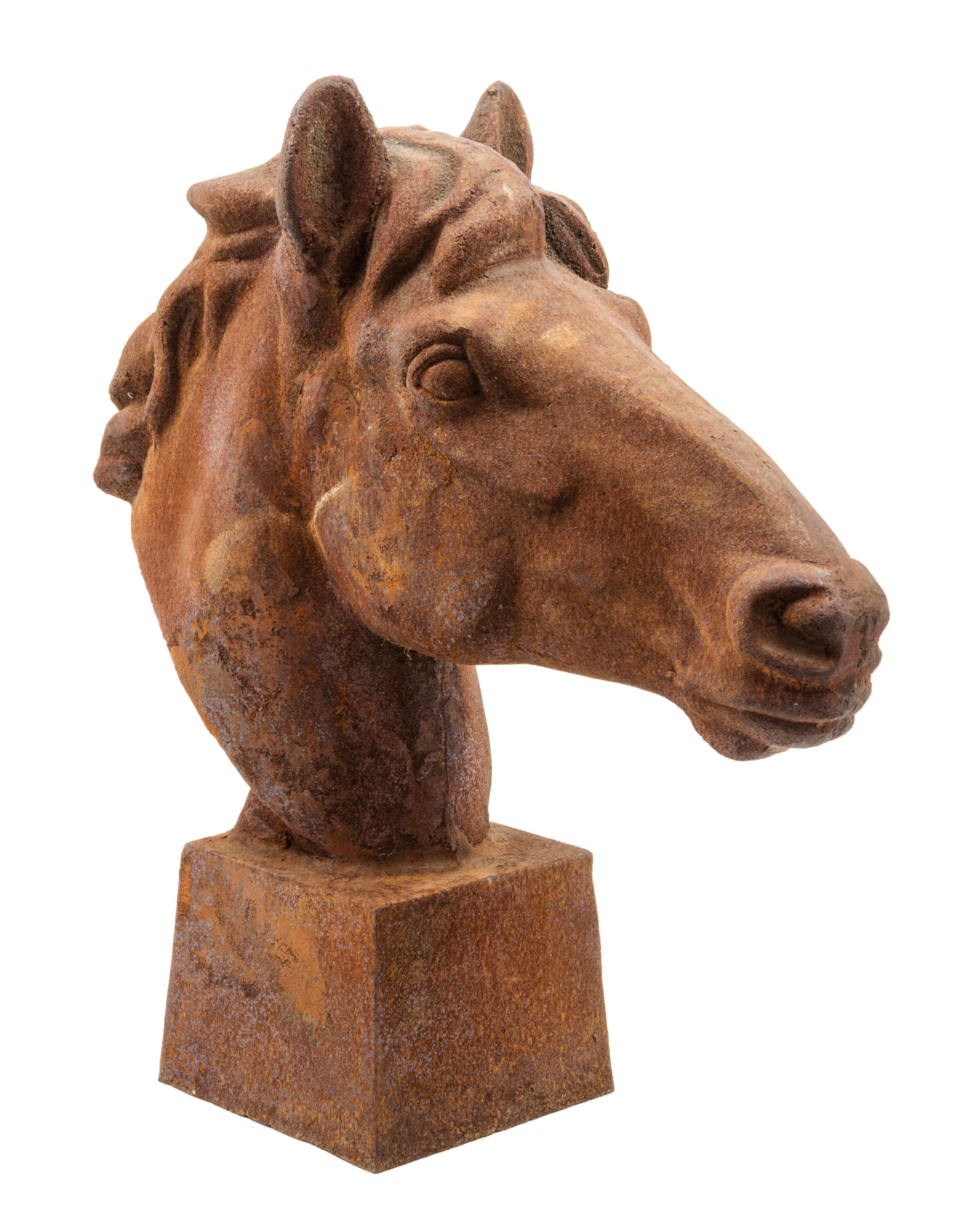 A Cast Iron Ornament Height 24 inches.