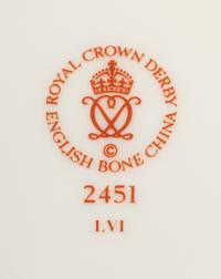A Royal Crown Derby Porcelain Dinner Service