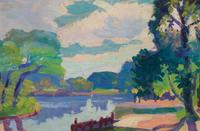American School, (20th century), Regional Landscapes (five works)
