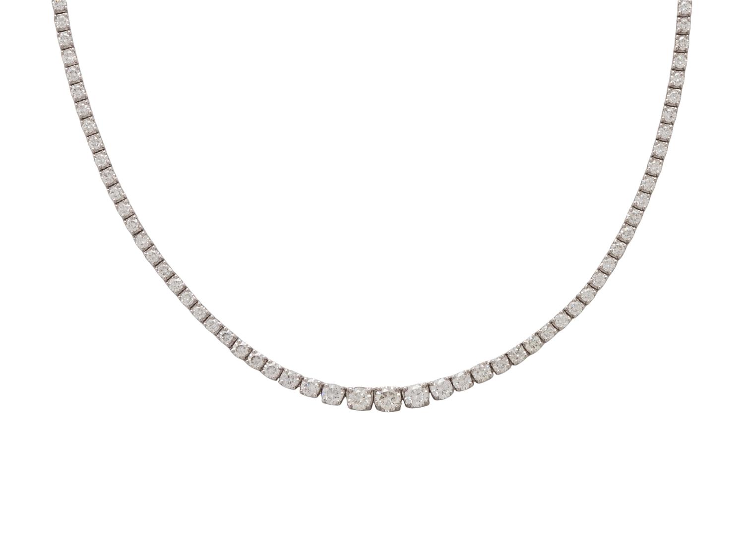 DIAMOND RIVIÈRE NECKLACE