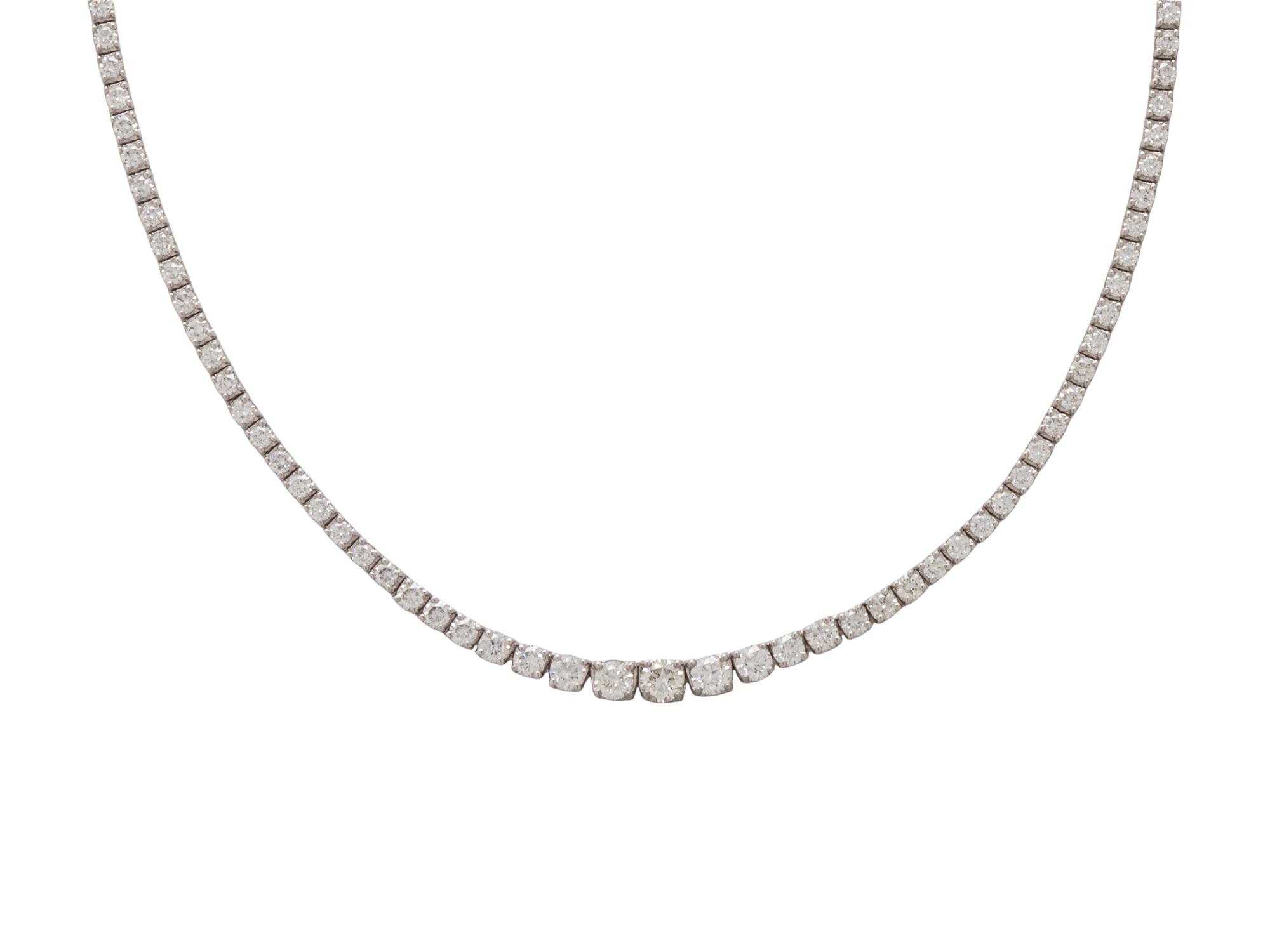 DIAMOND RIVIÈRE NECKLACE