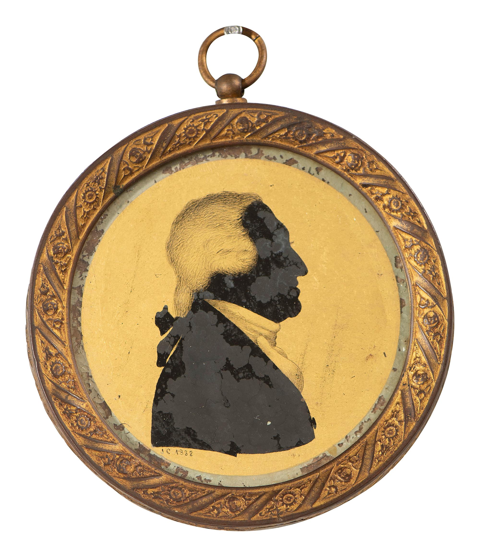 Five Silhouette Portraits of American Subjects