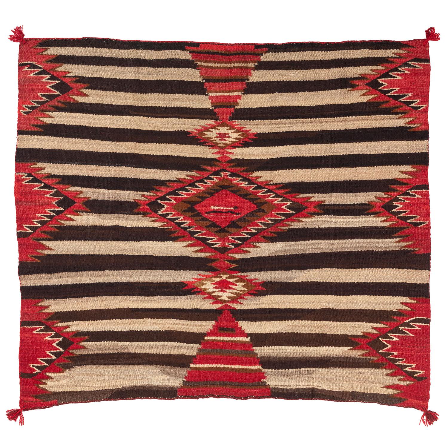 Navajo Third Phase Pattern Blanket / Rug