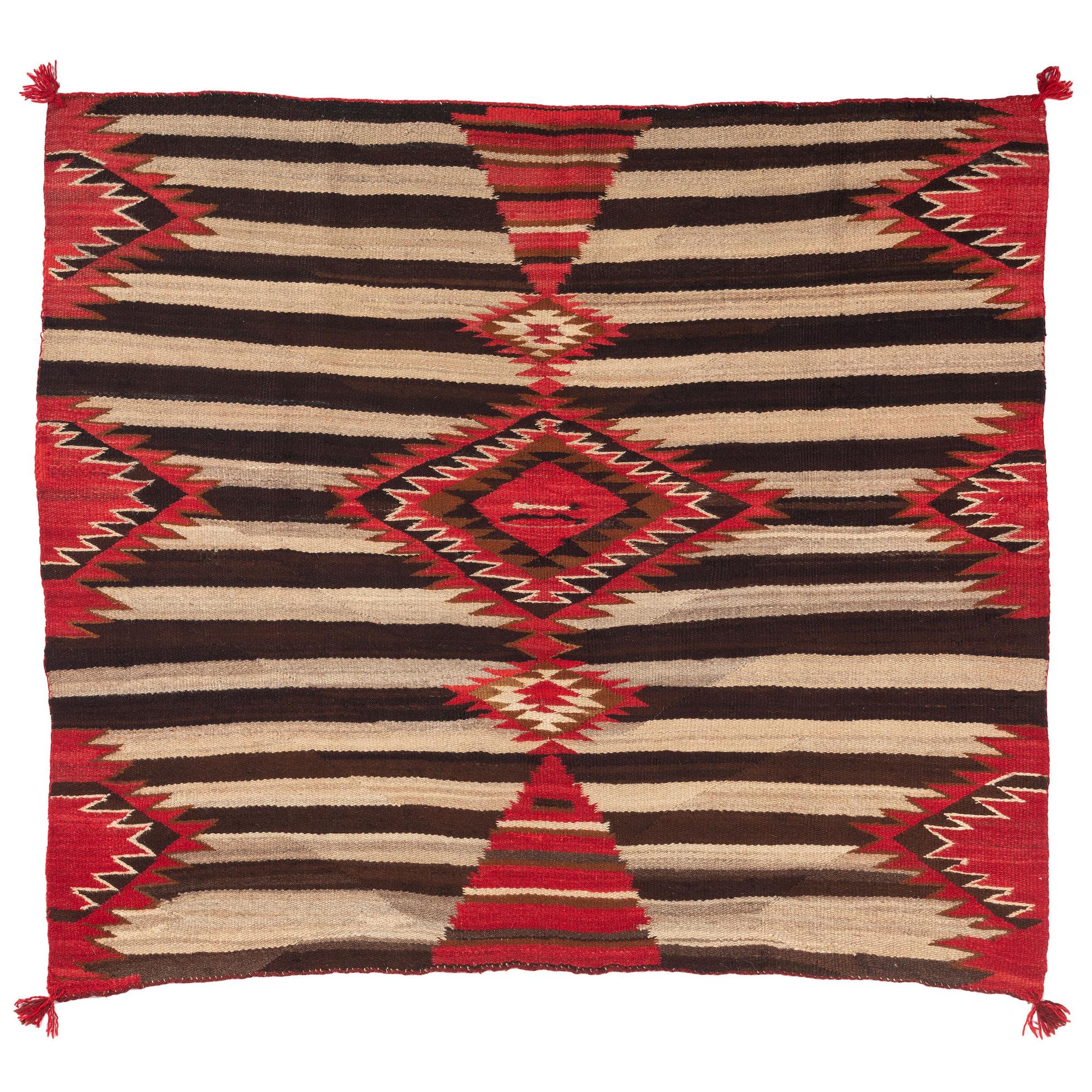 Navajo Third Phase Pattern Blanket / Rug