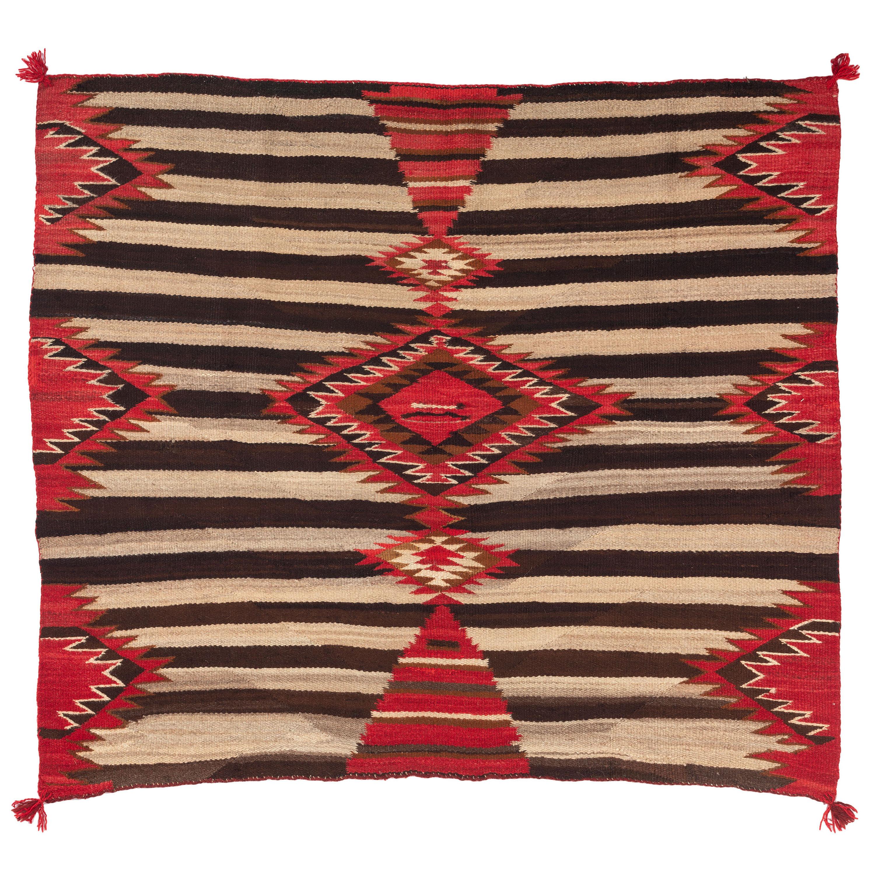 Navajo Third Phase Pattern Blanket / Rug