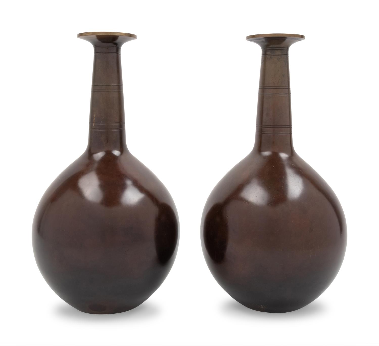 Pair of Vases, c. 1930 Guldsmedsaktiebolaget (GAB), Sweden