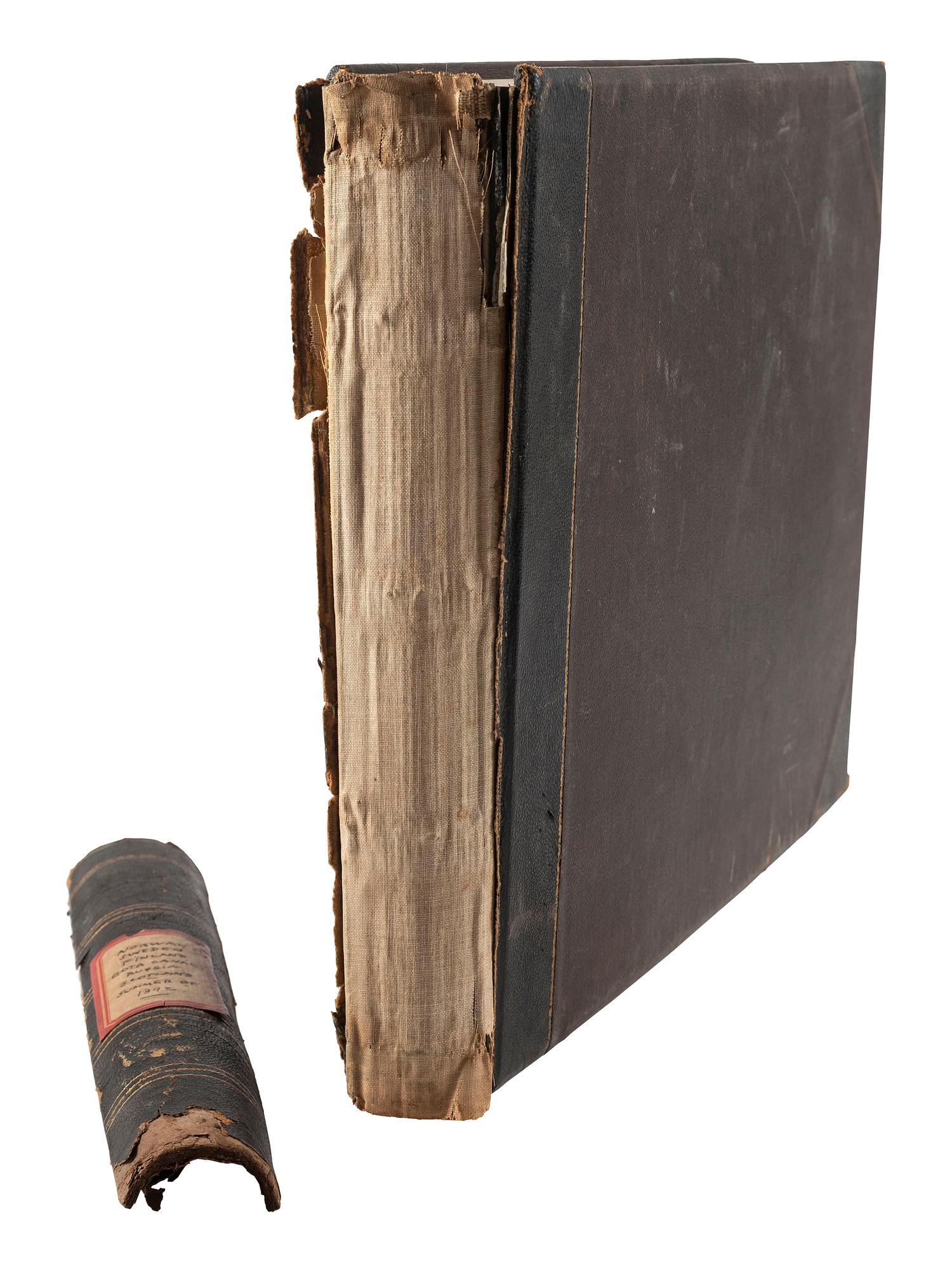 [EARLY PHOTOGRAPHY]. 3 albums documenting international travel. Ca 1892-1898.