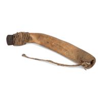 Plains Elk Antler Hide Scraper