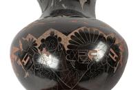 Pueblo Blackware Sgraffito Pottery