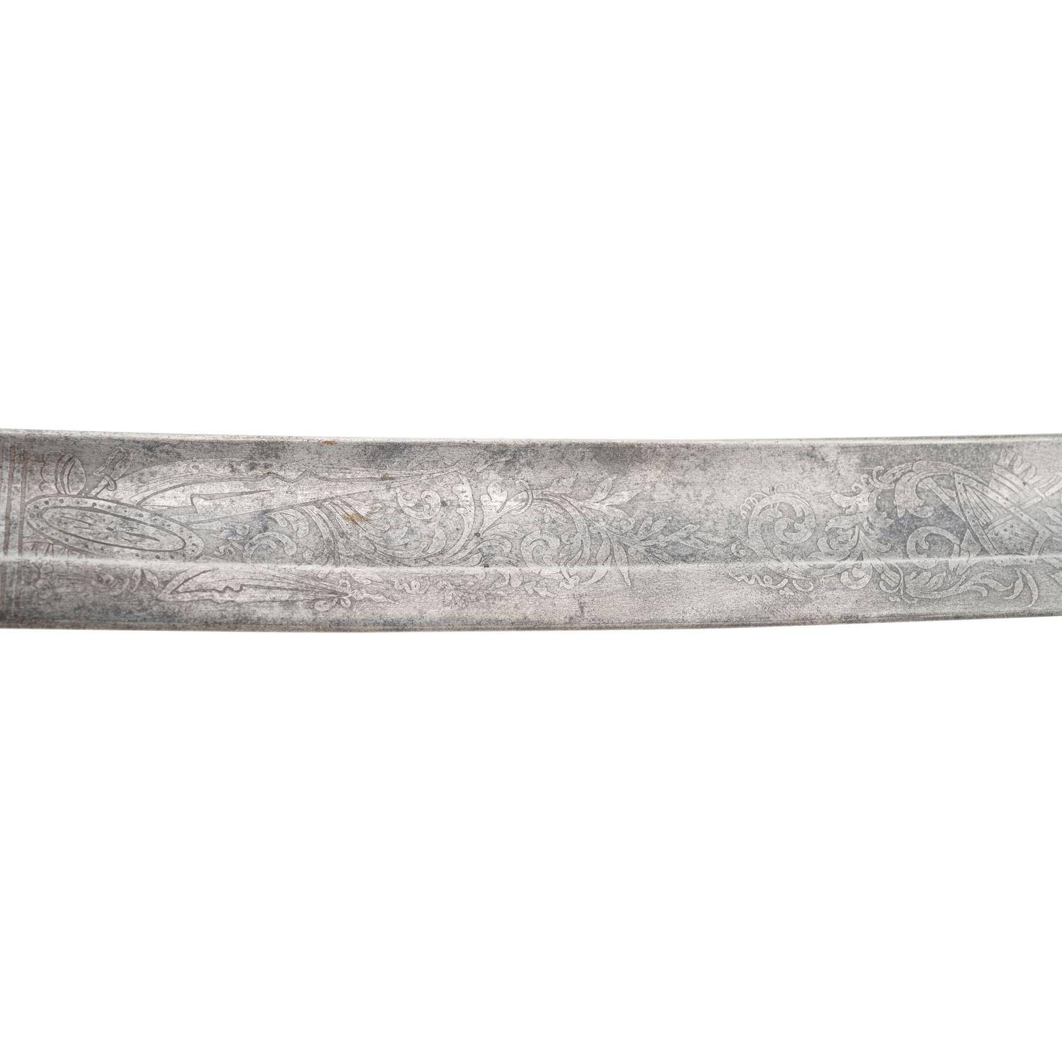 Imported 1840 Type Heavy Cavalry Officers Saber Presented to Lt. James Bradley - 131st NY Volunteers