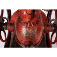 An Enterprise No. 5 Painted Cast Iron Coffee Mill