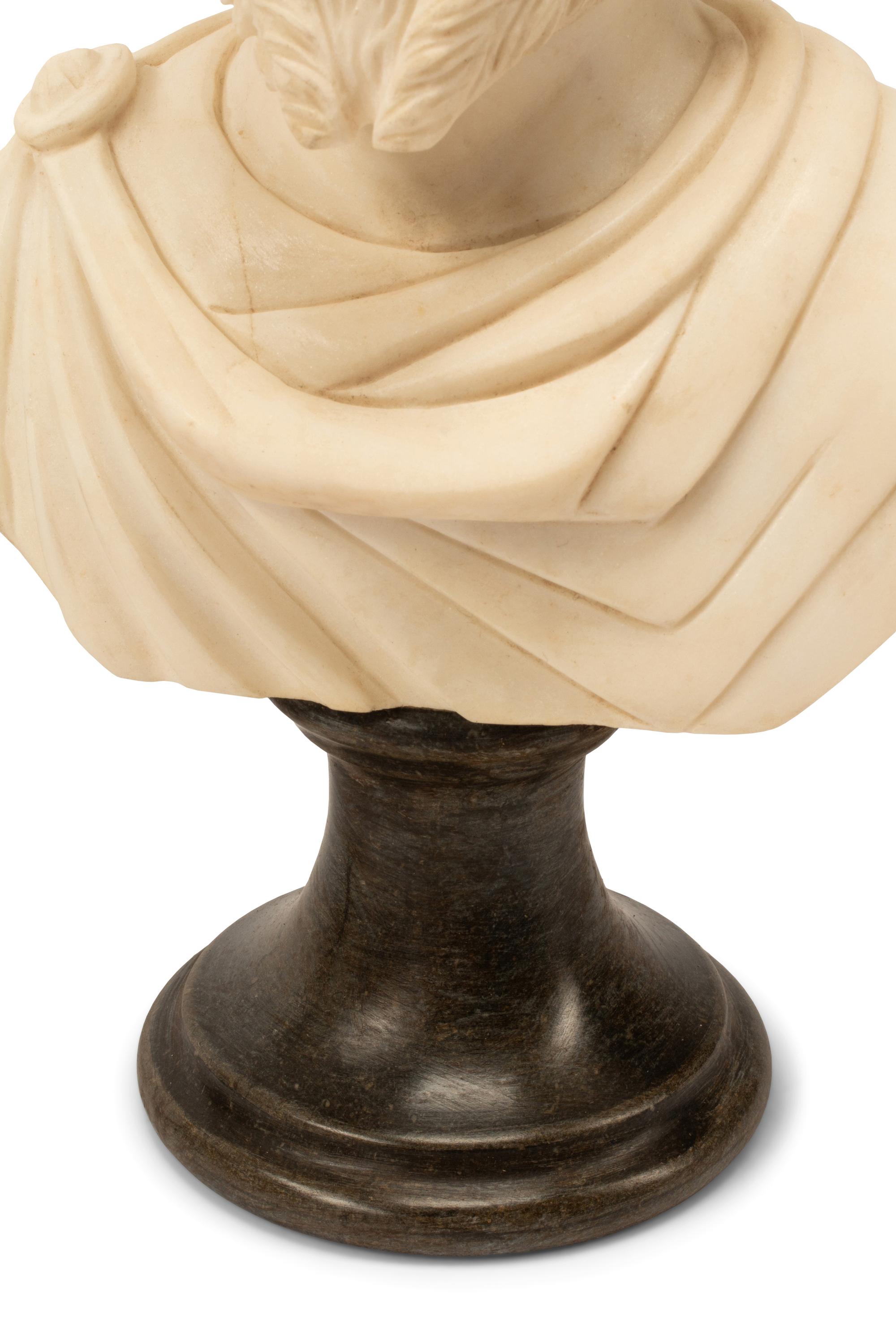 A Set of Four Italian Marble Busts
