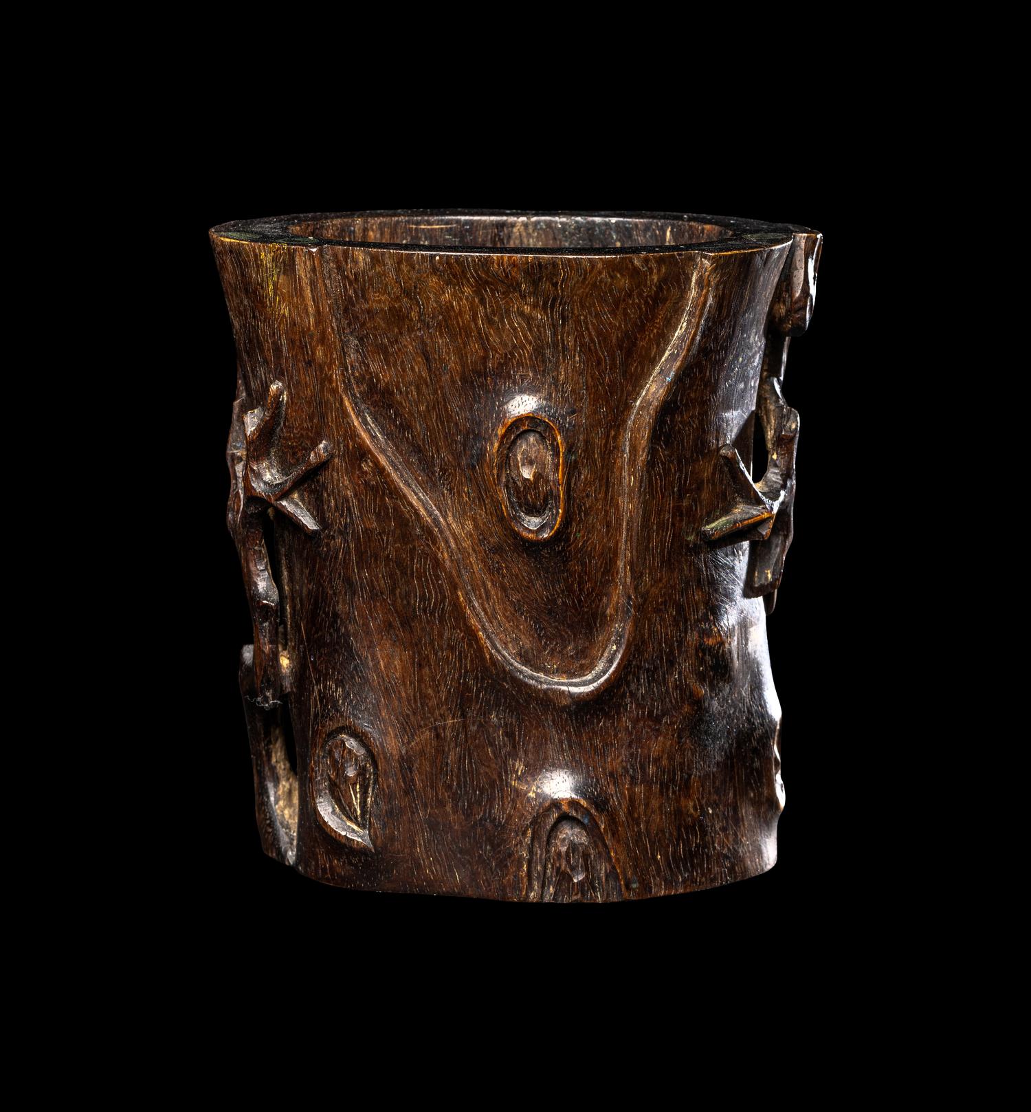 Four Chinese Hardwood Scholar's Objects