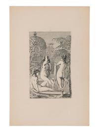 [ILLUSTRATION ART] -- [CHAUVET, Jules-Adolphe (1828-ca 1906)]. A complete suite of his engravings for "Les Memoires de J. Casanova de Seingalt." [Barraud]: N.p., n.d. [ca 1875].