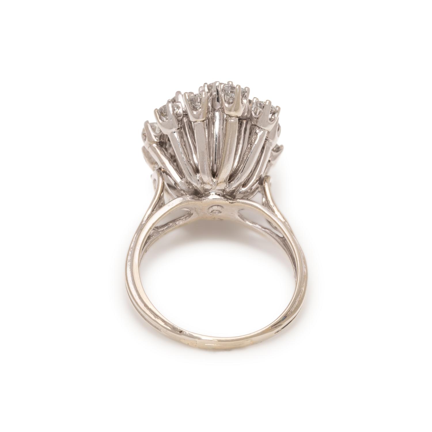 DIAMOND CLUSTER RING