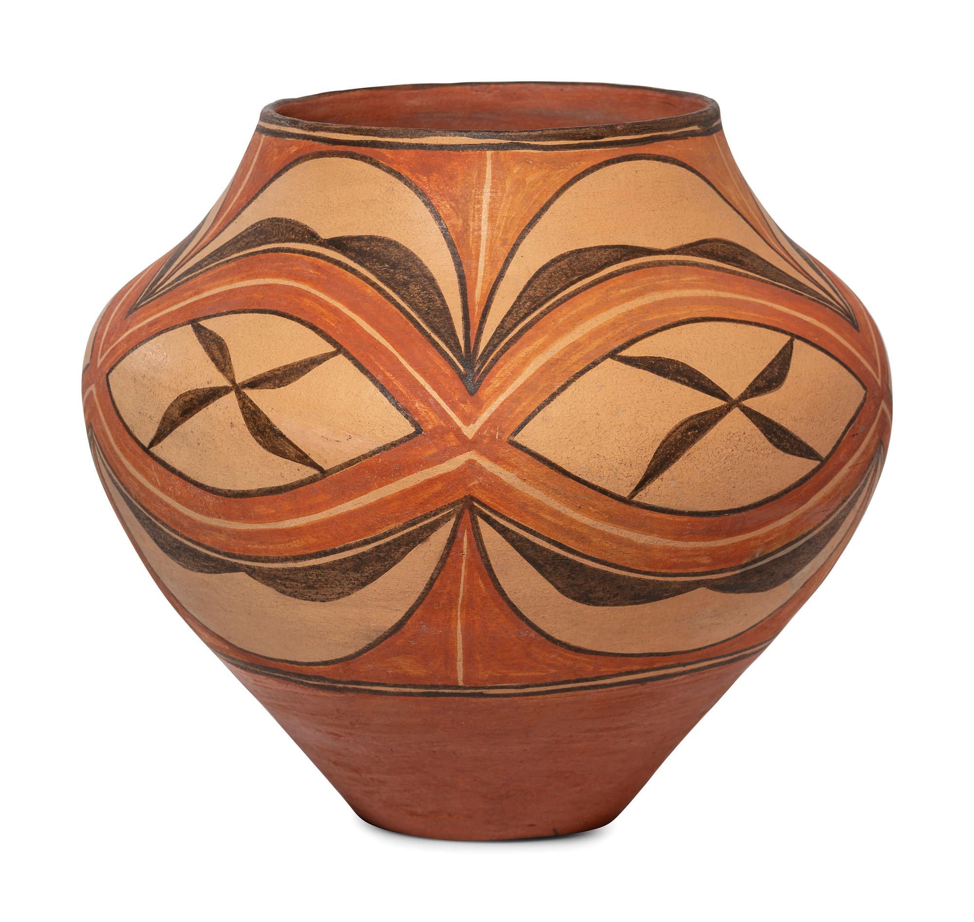 Zia Polychrome Pottery Jar