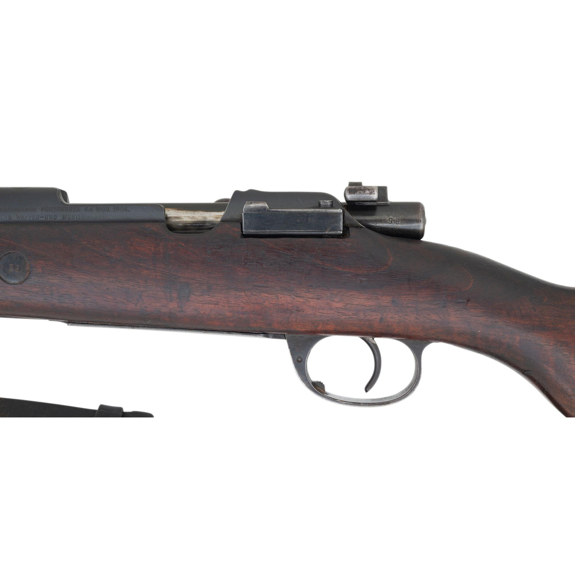 **Portuguese Mauser Model 1904 Vergueiro Carbine in 8mm Mauser