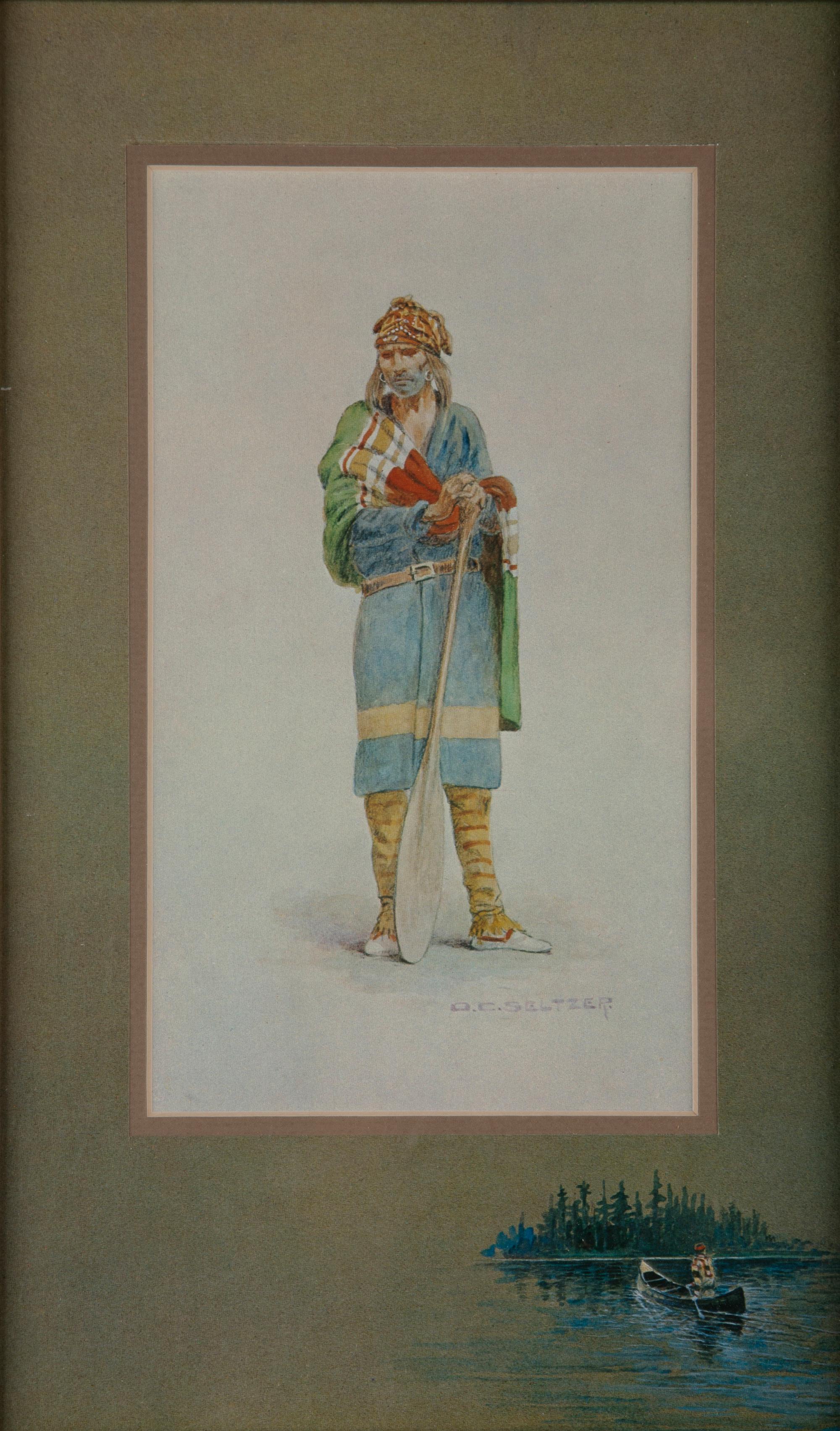 Four Prints from the Western Character's Series, between 1927 and 1932