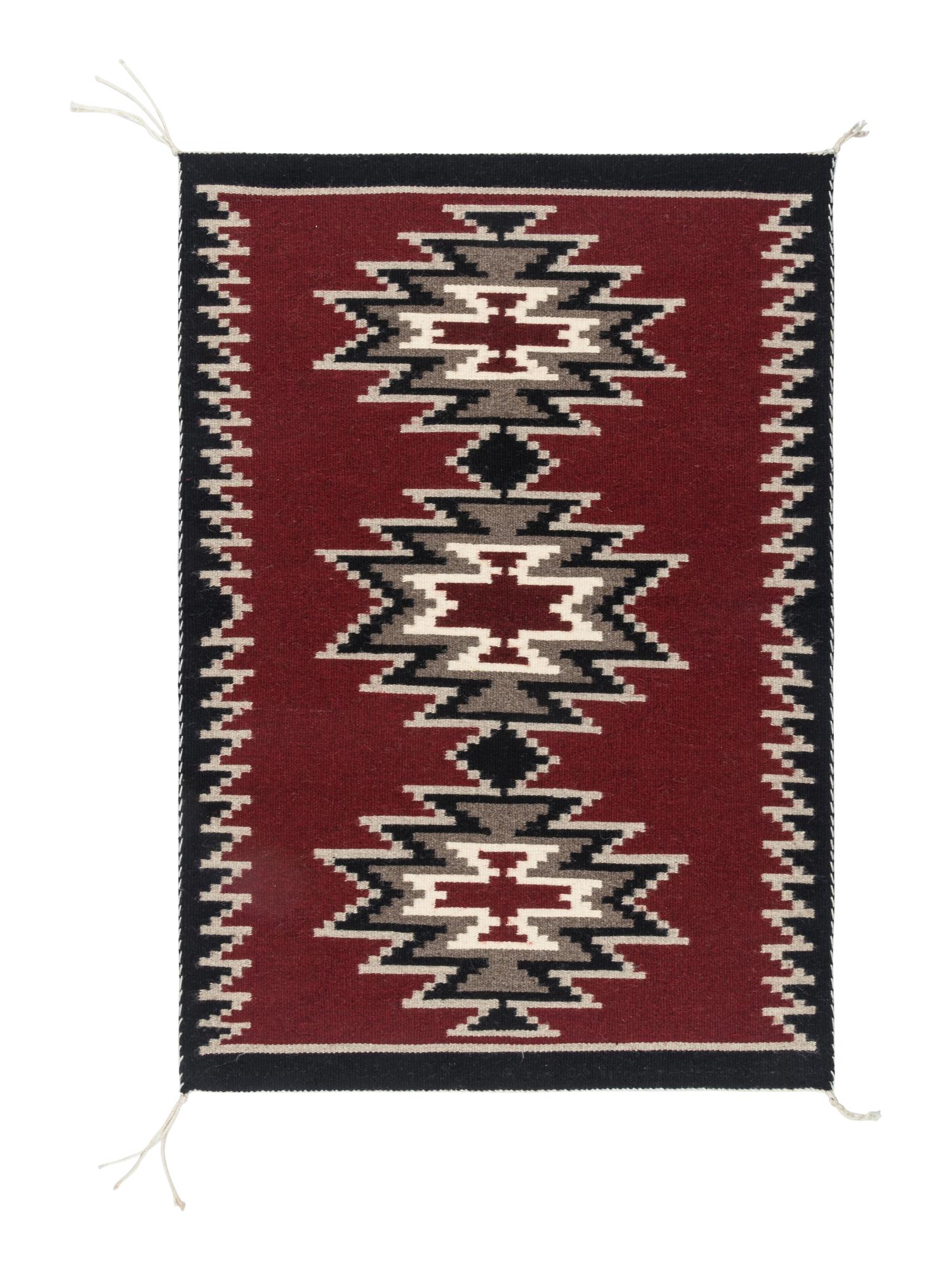 A Navajo Western Reservation Weaving