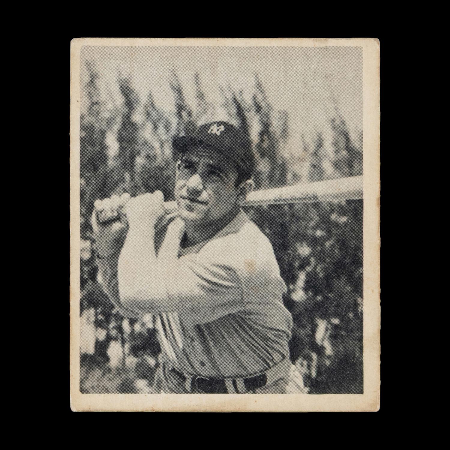 A 1948 Bowman Yogi Berra Rookie Baseball Card No. 6