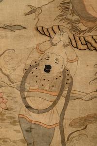 A Kesi Woven Silk 'Guanyin' Panel