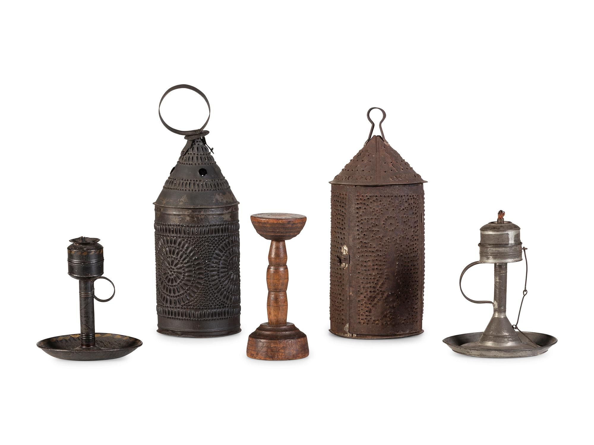 A Group of Early Lighting