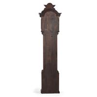 A Renaissance Revival Carved Oak Tall Case Clock