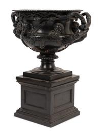 A Grand Tour Bronze Warwick Vase
