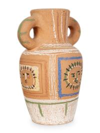 Vase au décor pastel (A.R. 190)