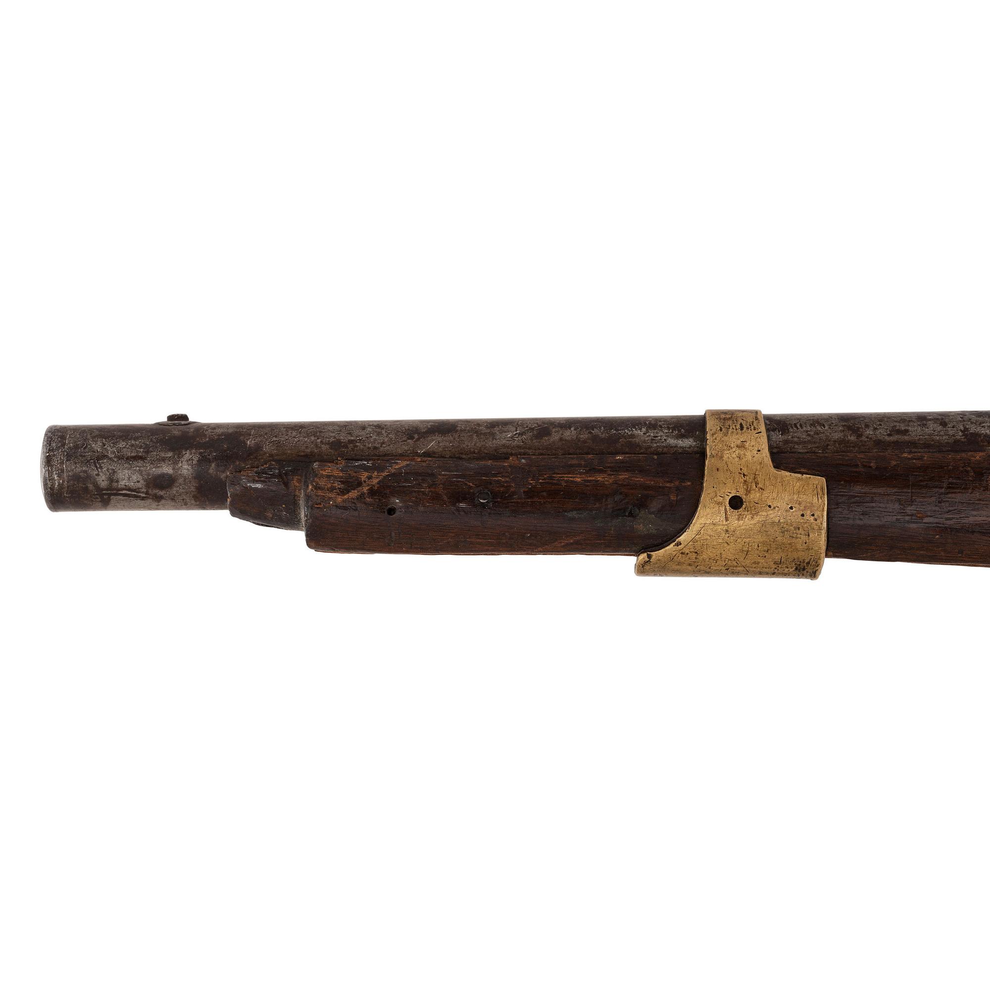 Native Decorated Shortened Composite Springfield Rifle Musket