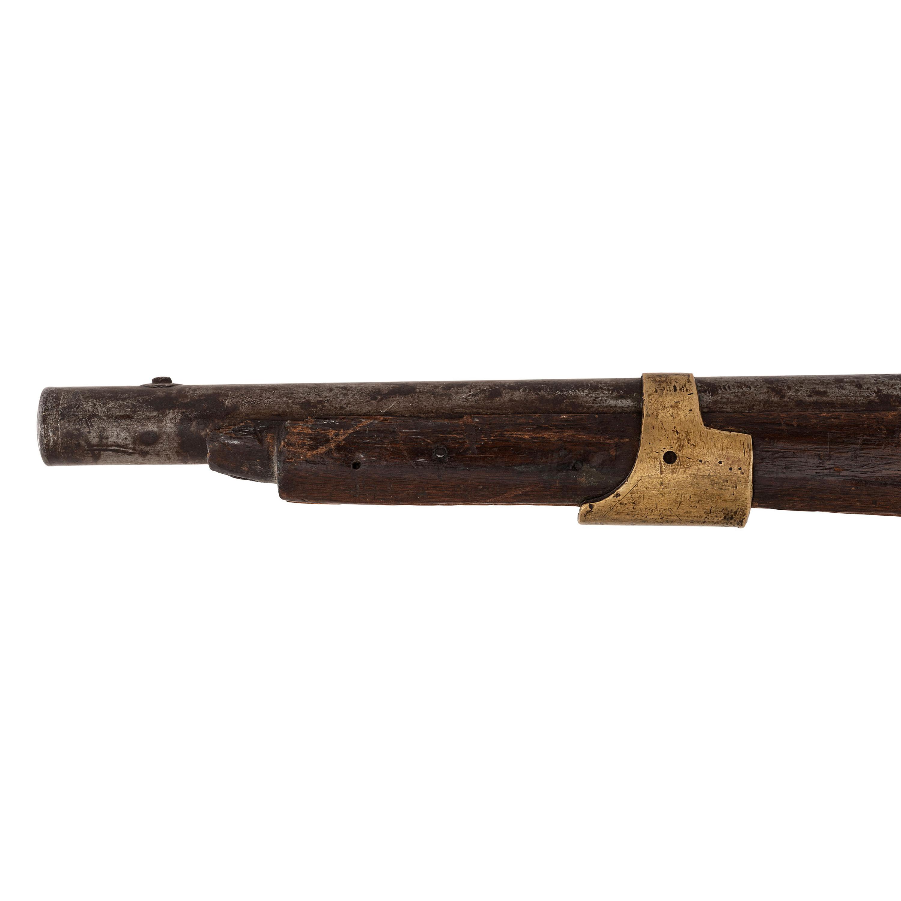Native Decorated Shortened Composite Springfield Rifle Musket