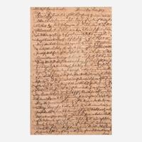 [Declaration of Independence] [Pennsylvania] Ross, George Autograph Document, signed