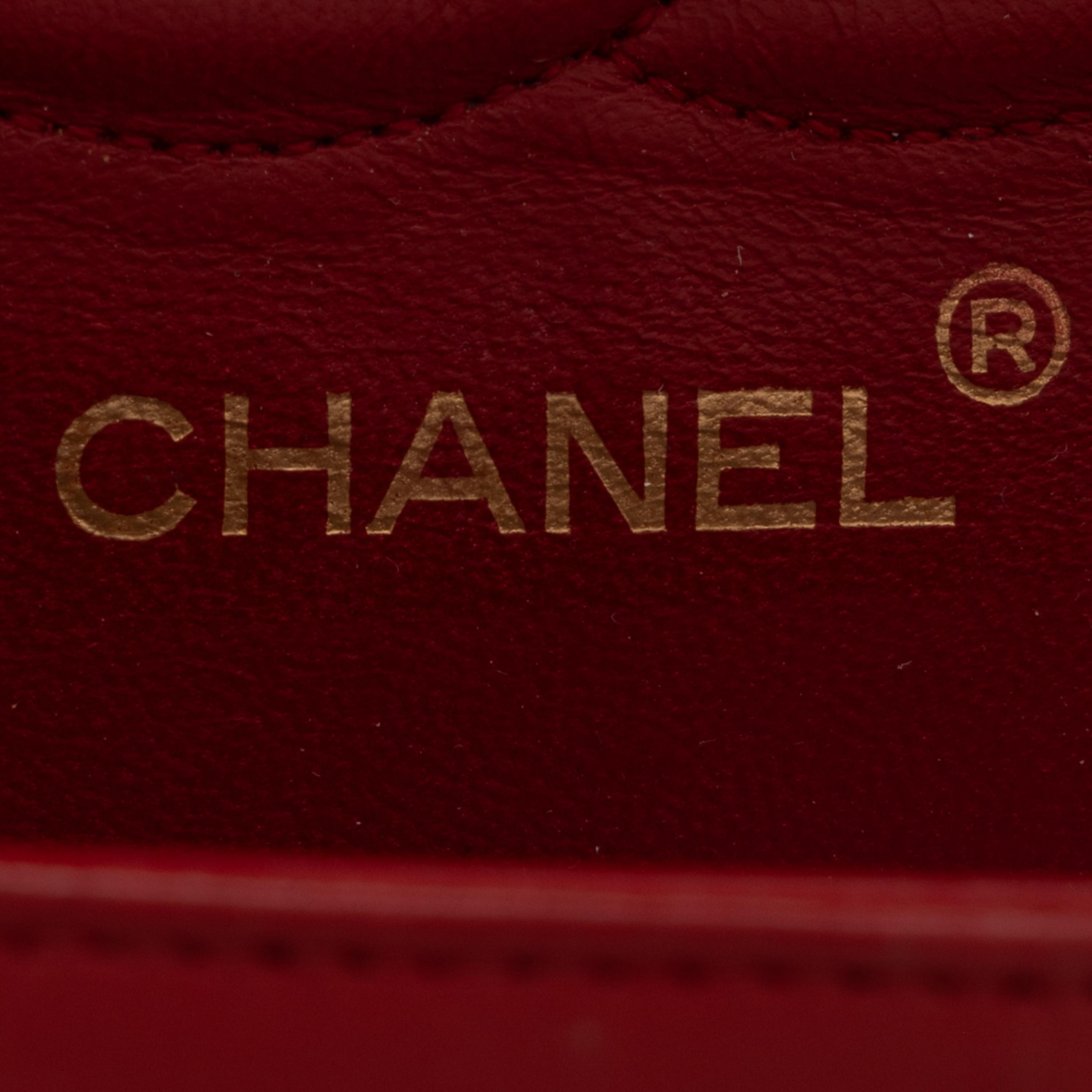 Chanel, Red Small Classic Double Flap Bag