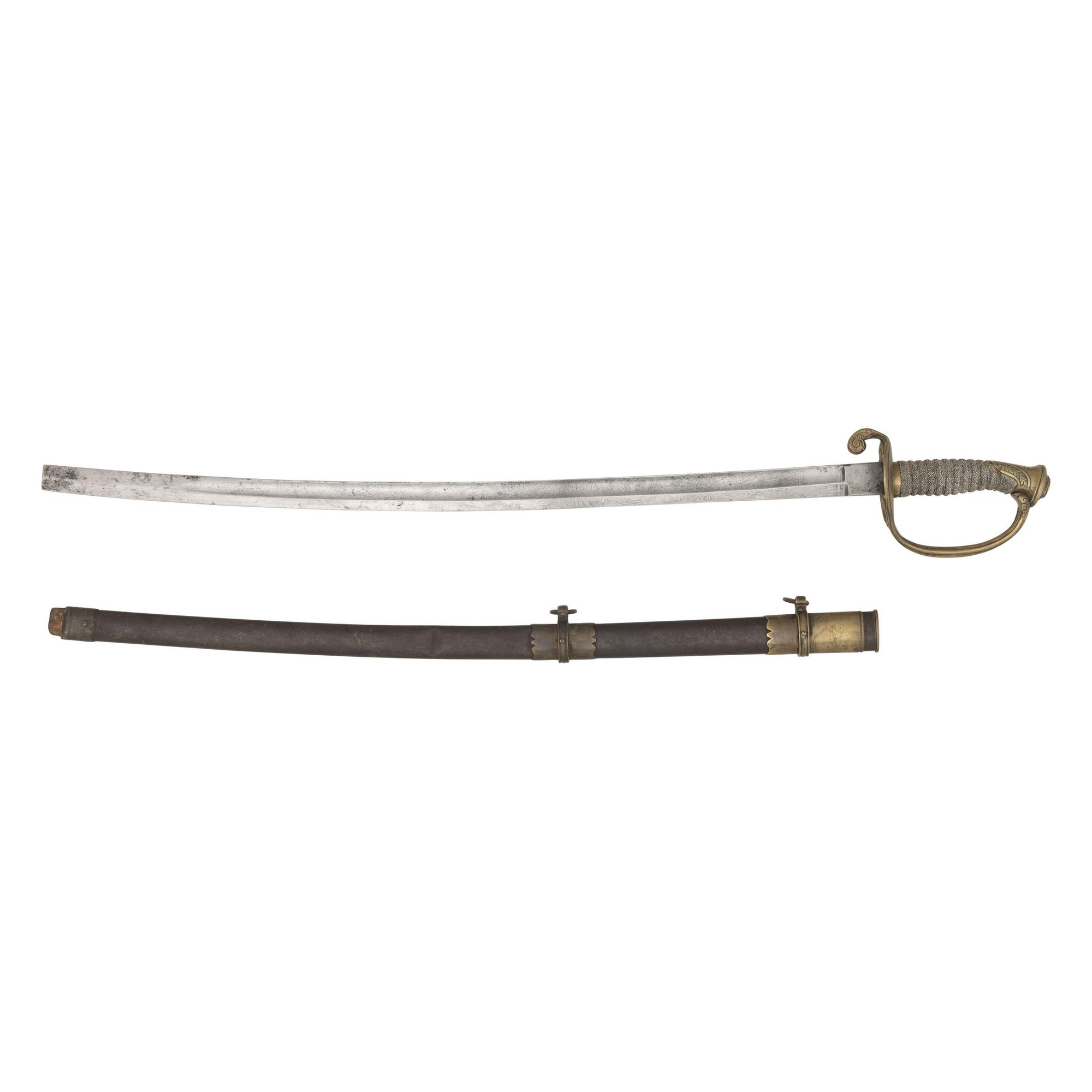 Schuyler, Hartley & Graham Model 1850 Staff & Field Officers Sword Presented to Maj. (Col.) Philo Buckingham - 20th CT Infantry