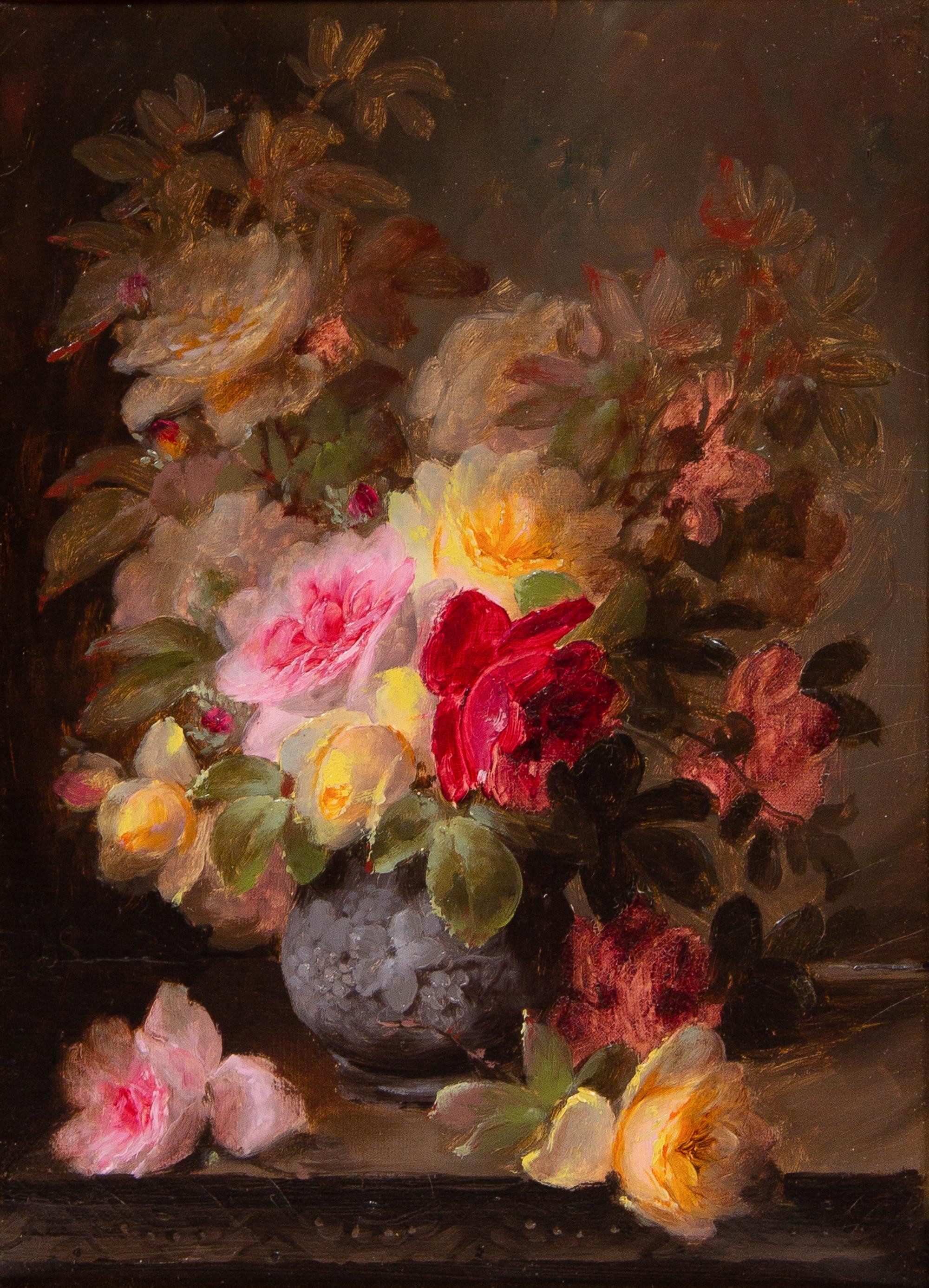 Roses in Pinks and Yellows