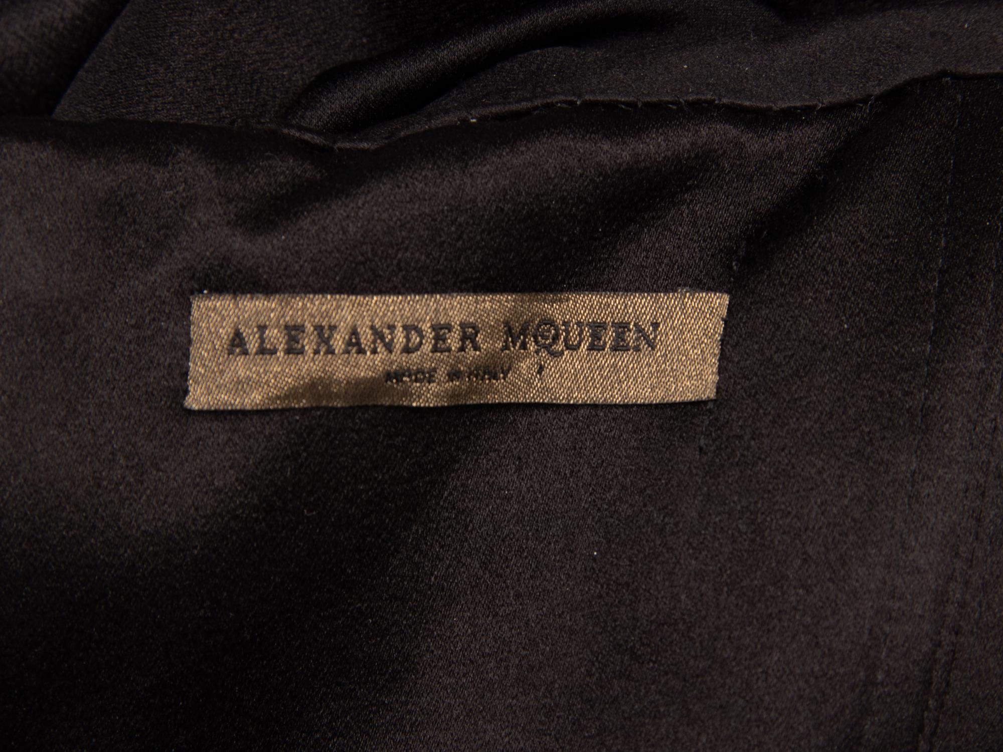 Important Alexander McQueen, Strapless Draped Gown, A/W 2008