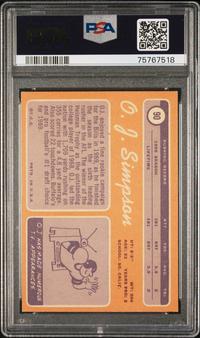 A Group of 1970s Hall of Fame PSA Graded Rookie Football Cards,