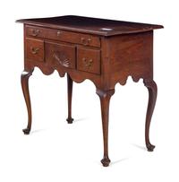A Queen Anne Style Maple Dressing Table