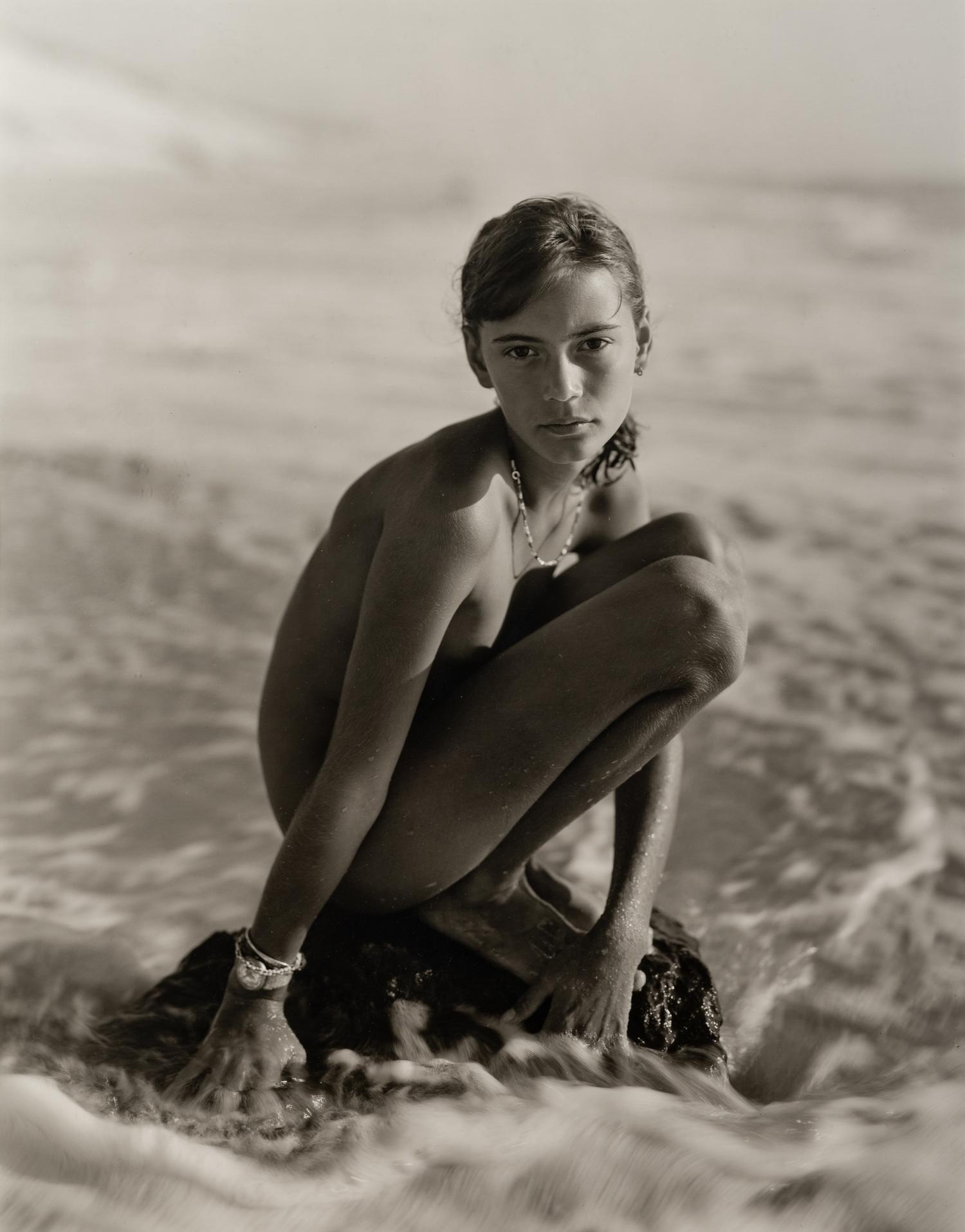 A pair of works ( Fanny, Montalivet, France, 1997 ; Marine, The Last Summer #2, Montalivet, France, 1987 )