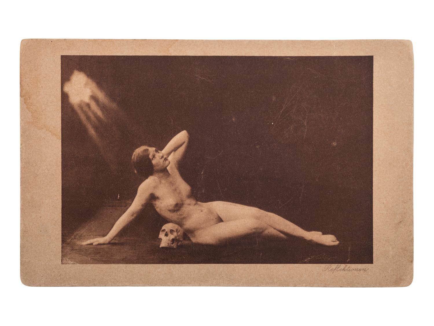 [EARLY PHOTOGRAPHY]. Assorted artistic and erotic boudoir portraits, featuring nudes.