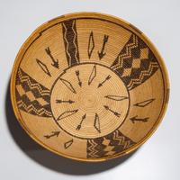 Paiute Pictorial Basket